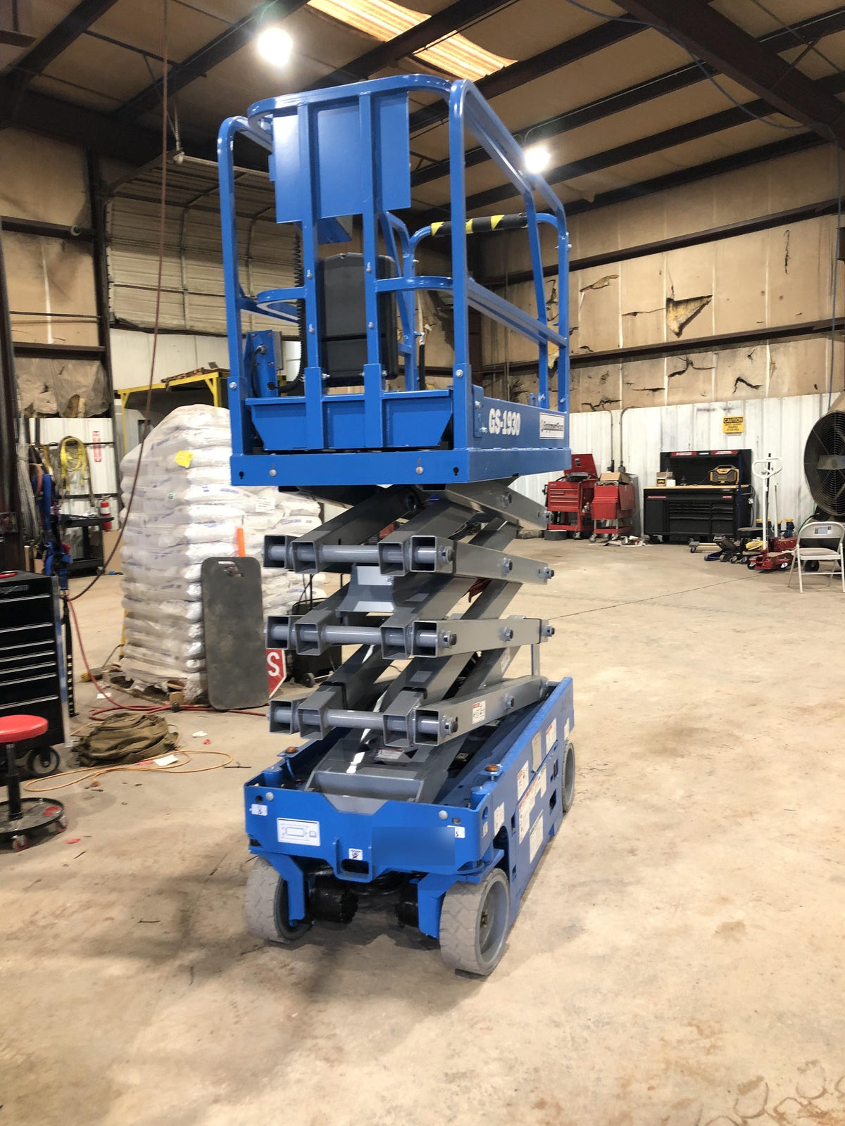 2019 Genie GS-1930 Fixed rails with chain Entry