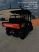 2021 Kubota RTV-X1140W-H Plastic Canopy, Windshield Acrylic Clear, LED Strobe Light, Wire Harness Kit, Back up Alarm
