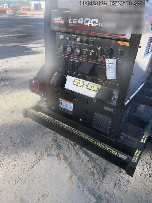 2024 Lincoln Electric LE400 Kubota V1505, Trlr, Cable Rack, Light Kit, ES Decals, T3