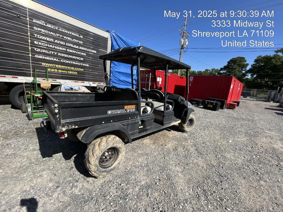 2021 Club Car CA1700D Canopy, Diesel, 4 Passenger