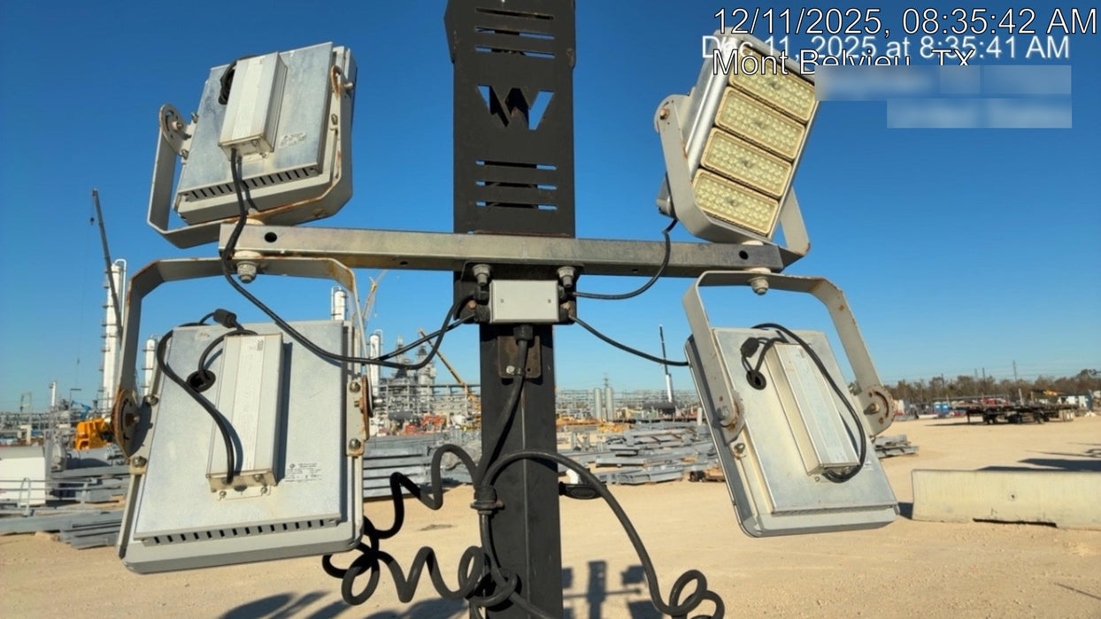 2019 Wacker Neuson LTV6K-LED LTV6K Light Tower, LED 300W, Telematics EQ SH Kubota