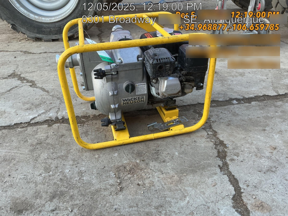 2020 WACKER NEUSON PT2A