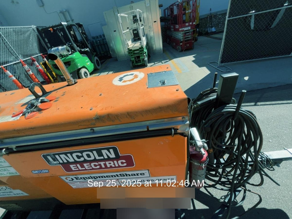 2023 Lincoln Electric LE400 Kubota V1505, Trlr, Cable Rack, Light Kit, ES Decals, T3