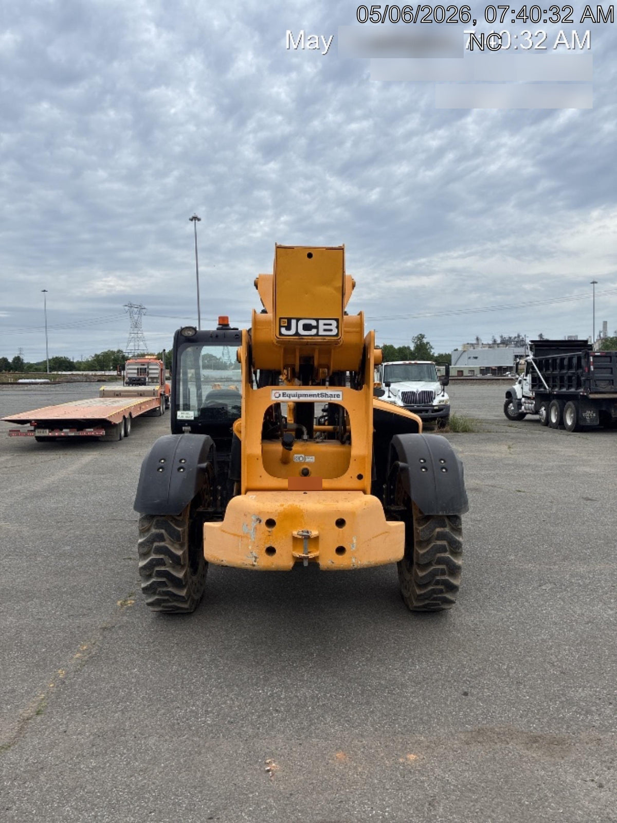 2020 JCB 510-56 Canopy, Solid Tires, Work Lights, Beacon, Aux Hydraulics, Back up Alarm, Lifting Eye, ES Decals