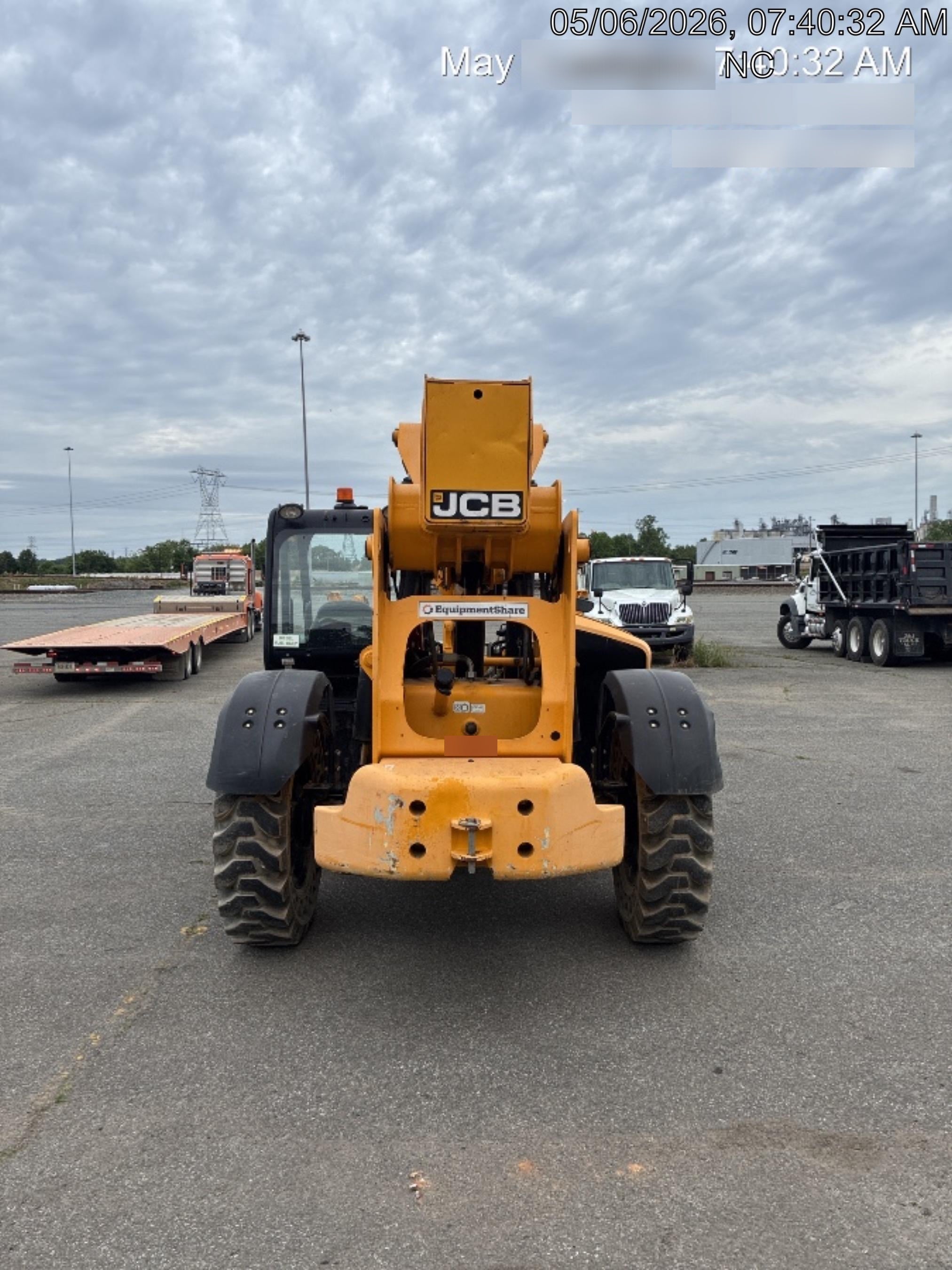 2020 JCB 510-56 Canopy, Solid Tires, Work Lights, Beacon, Aux Hydraulics, Back up Alarm, Lifting Eye, ES Decals