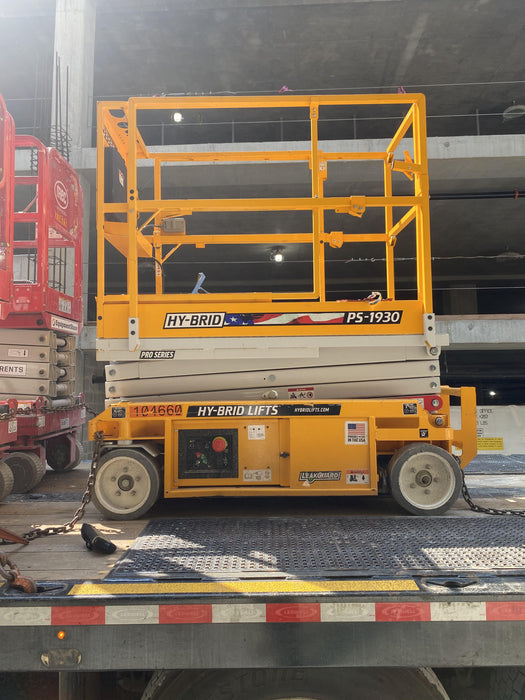 2020 Hy-Brid PS-1930 Pro Series - 19' Scissor Lift, LCS
