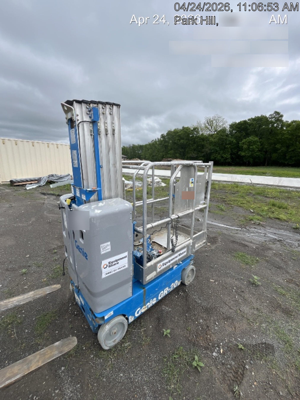 2020 GENIE GR-20