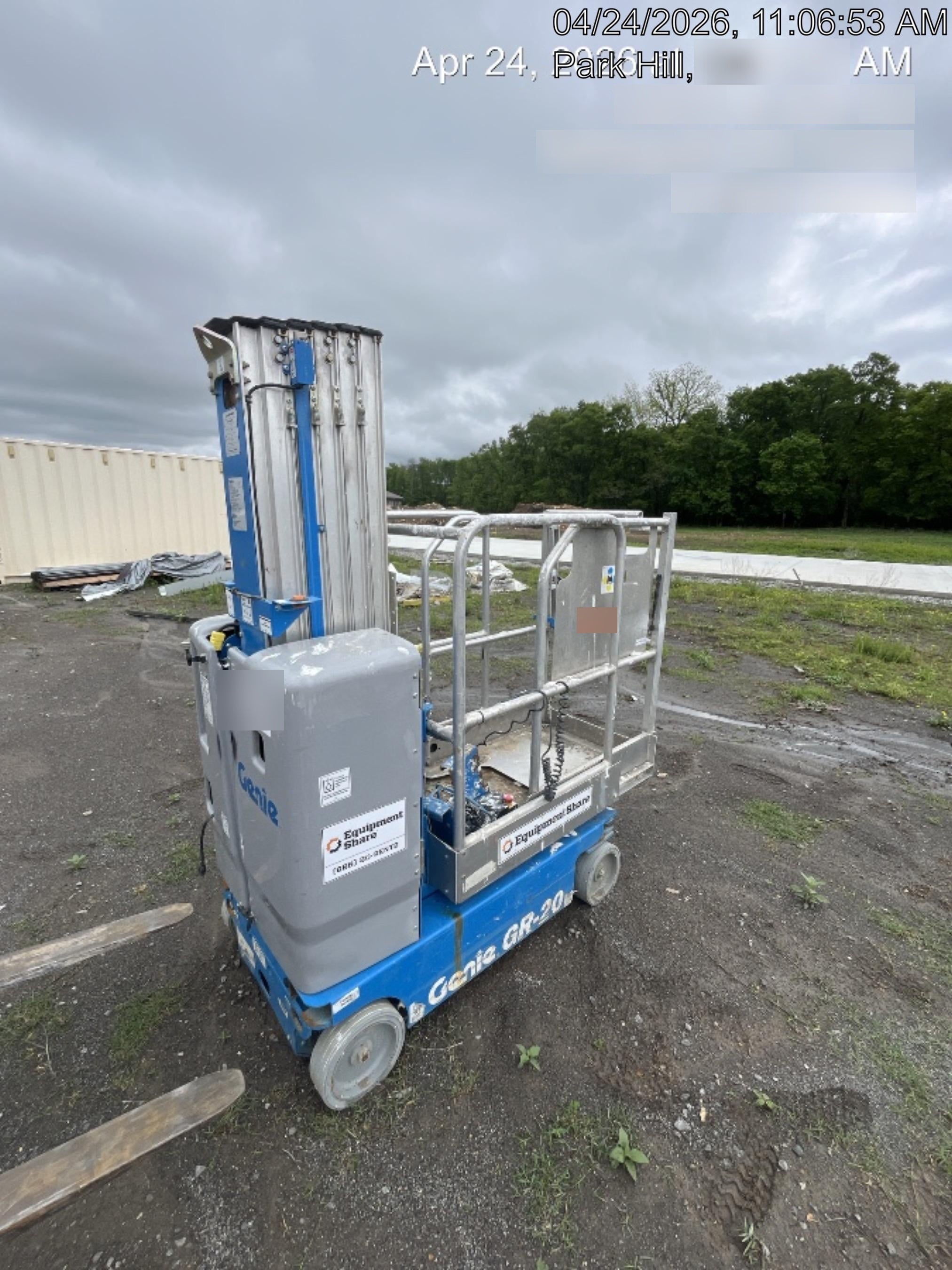 2020 GENIE GR-20