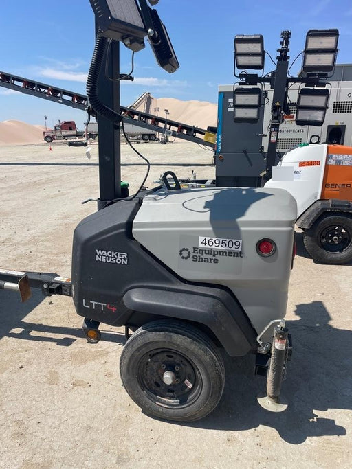 2024 Wacker Neuson LTT4 Diesel, Kohler KDW702, Deep Sea Controller, Auto Start, LED 320W, Bypass Outlet, T3