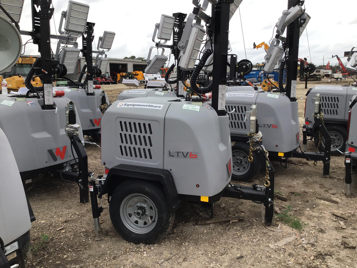 2019 Wacker Neuson LTV6K-LED Standard LED Towable Light Tower w/None