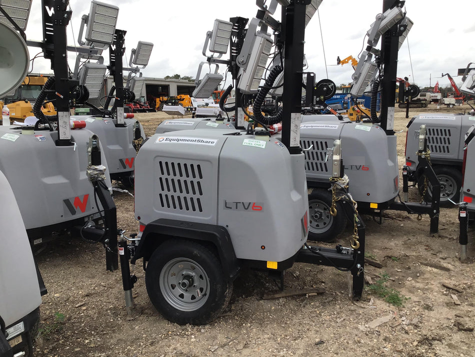 2019 Wacker Neuson LTV6K-LED Standard LED Towable Light Tower w/None