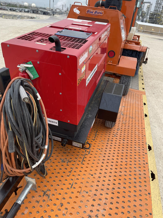 2022 Shindaiwa DGW400MDL Kubota D902 Engine, 23 HP, Dual Op Welder, Wire, Arc, Droop Stick, Tig, and CC Stick Functionality, Simulphase, 3 Phase and 1 Phase Gen Output, Single Axle NB Trlr, Slr Trckl Chrg 12V 12W, Fire Ext