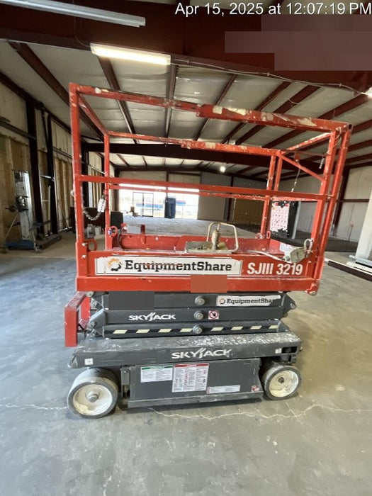 2019 Skyjack SJIII-3219 Standard Options, Trojan Batteries