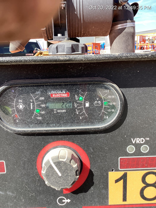 2021 Lincoln Electric Vantage 549X Ready Pak 3, ORANGE (includes trailer, cable rack, fender light kit)