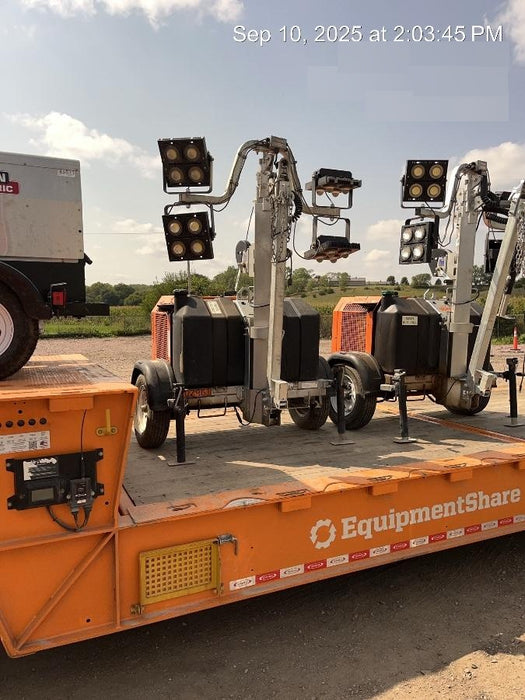 2024 Wanco WLTT-4MM4K Diesel, Deep Sea Controller, Shore Power Plug, Auto Start, (4) 350W LED Floodlights, 4kW Generator, 60 Gal Fuel Tank, 2" Ball, T3