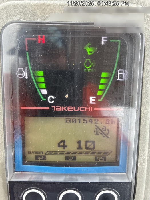 2021 TAKEUCHI TB250-2