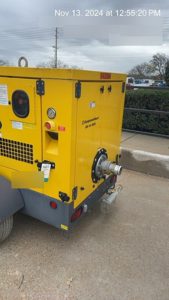 2021 ATLAS COPCO PAS 100 HF CS Enclosed
