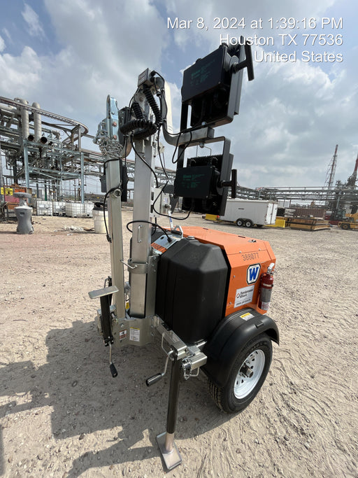 2024 Wanco WLTT-4MM4K Diesel, Deep Sea Controller, Shore Power Plug, Auto Start, (4) 350W LED Floodlights, 4kW Generator, 60 Gal Fuel Tank, 2" Ball, T3