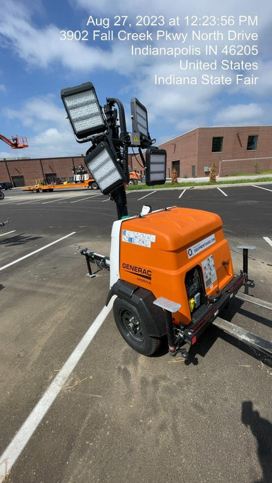 2023 Generac MLT2 Diesel, Flex Switch 120V Input, Powerzone Controller, (4) 320W LED Lights, 4kW Generator, 39.9 Gal Fuel Tank, 2" Ball, T3