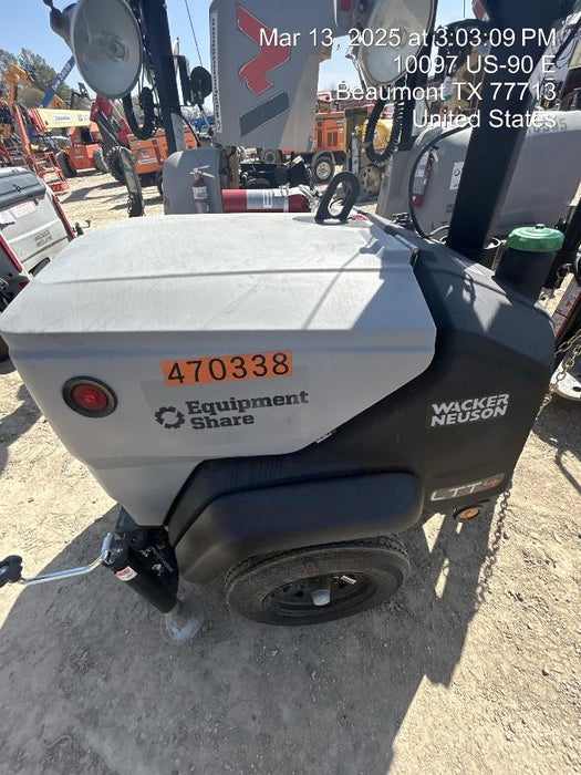 2024 Wacker Neuson LTT4 Diesel, Kohler KDW702, Deep Sea Controller, Auto Start, LED 320W, Bypass Outlet, T3