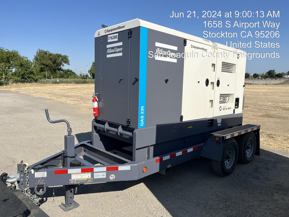2023 ATLAS COPCO QAS 235
