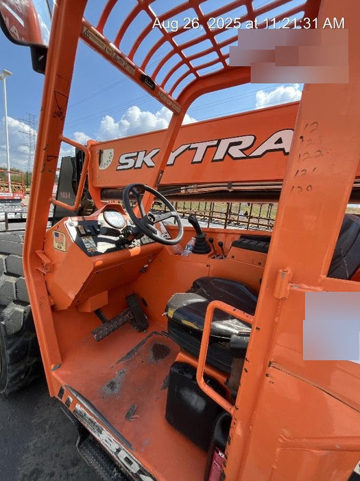 2018 Skytrak 8042 JLG Skytrak 8042, Solid Tires (shipping-Boss), Open ROPS, Beacon and Work Light Package