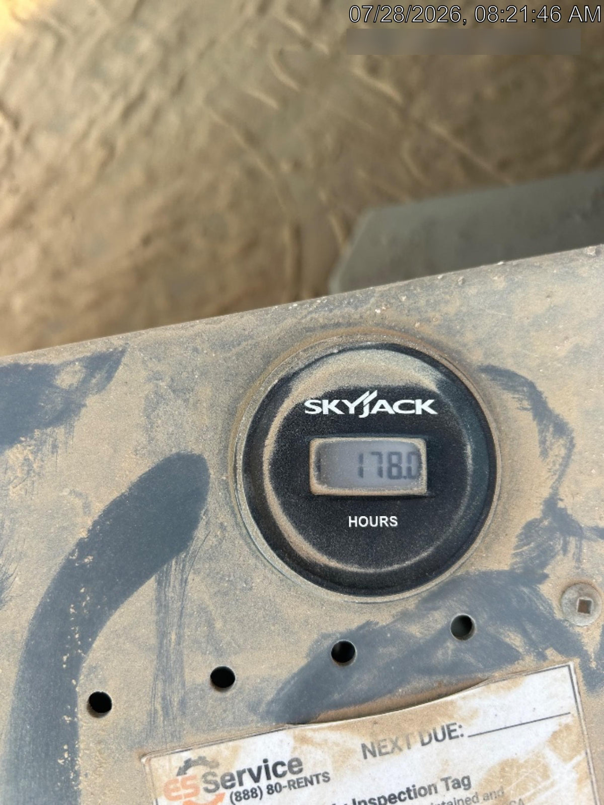 2018 Skyjack SJIII-3219 Skyjack SJIII3219 Scissor Lift w/Trojan Batteries