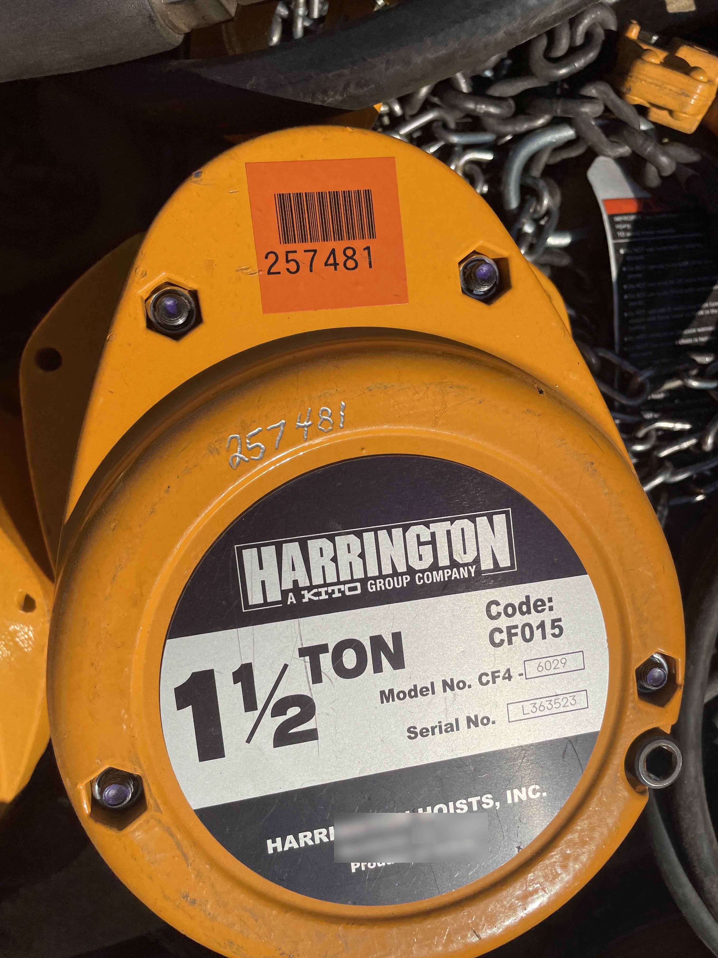 2022 HARRINGTON CF015-20