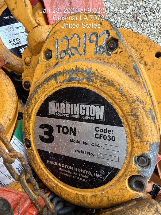 2020 HARRINGTON CF030-20