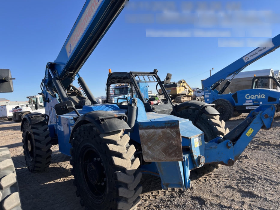 2018 Genie GTH-1056 Genie GTH-1056 w/ROPS, Work Lights, Solid Tires, RH Cab Mesh, Beacon, 60" Carriage and Forks