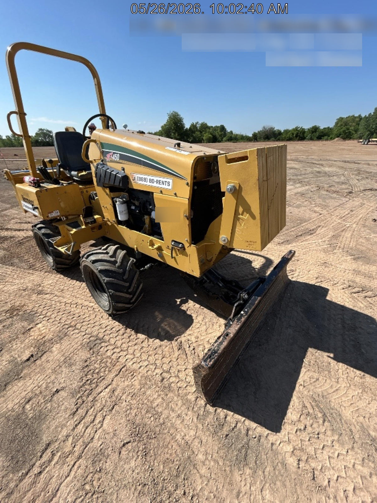 2019 VERMEER RTX450