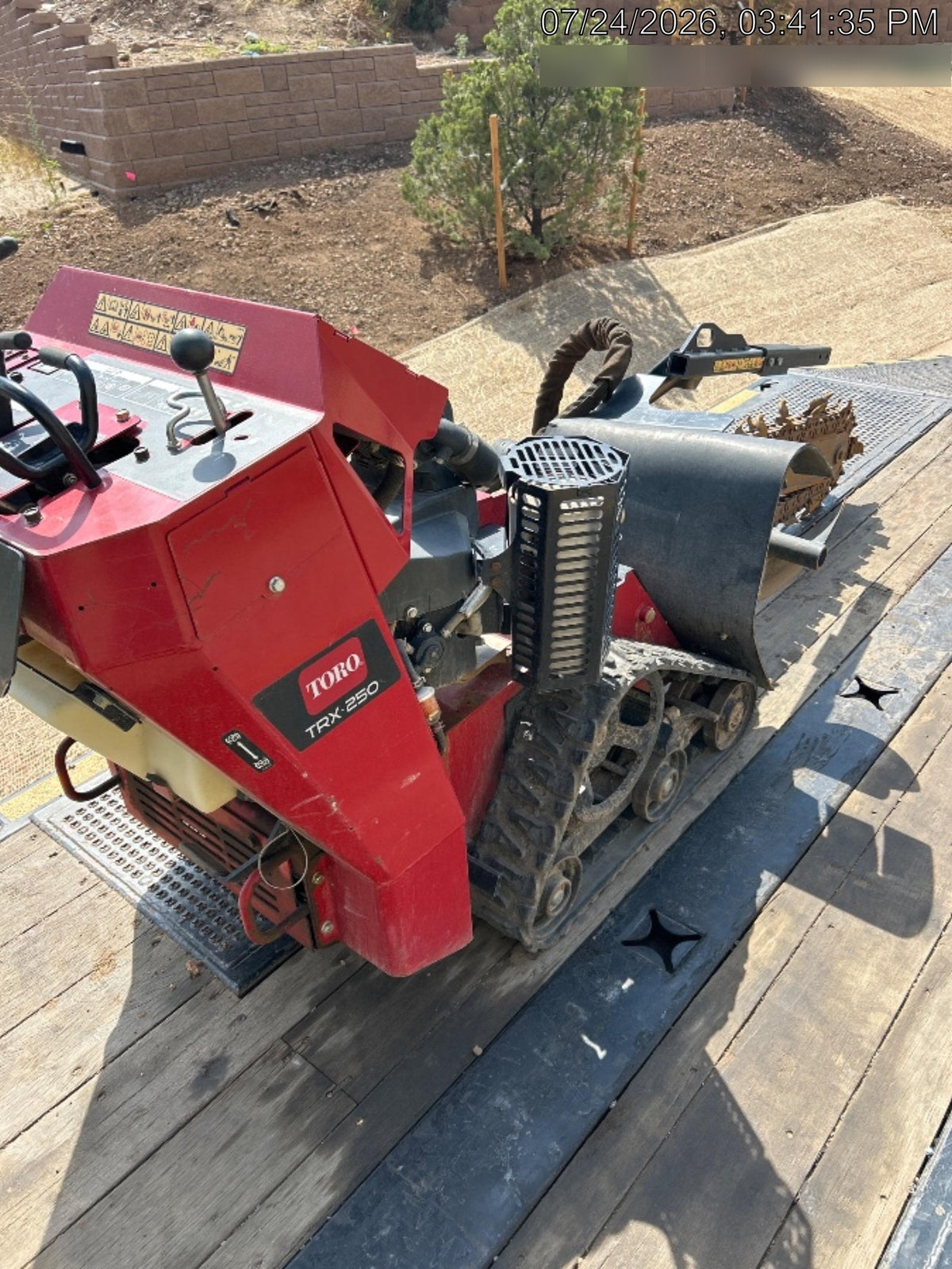 2022 TORO TRX-250