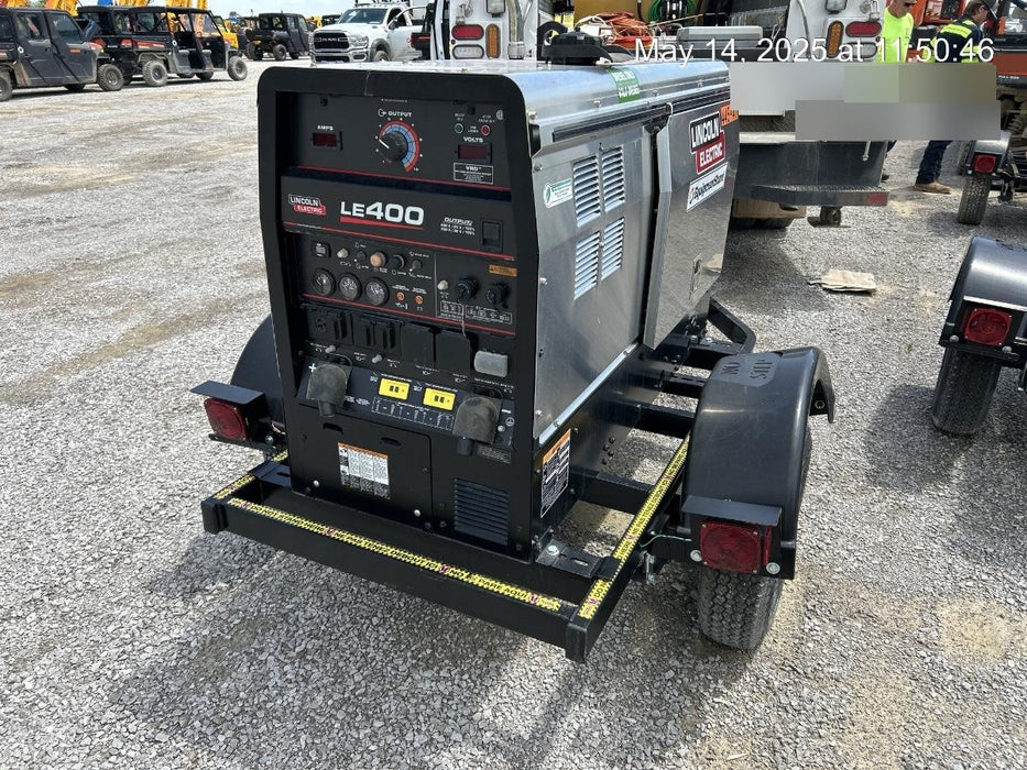 2024 Lincoln Electric LE400 Kubota V1505, Trlr, Cable Rack, Light Kit, ES Decals, T3
