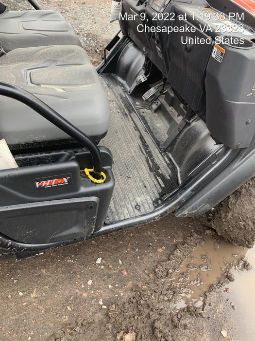 2021 Kubota RTV-X1140W-H Plastic Canopy, Windshield Acrylic Clear, LED Strobe Light, Wire Harness Kit, Back up Alarm