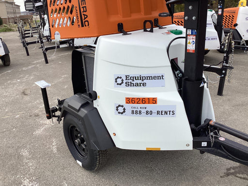 2023 Generac MLT2 Diesel, Flex Switch 120V Input, Powerzone Controller, 
(4) 320W LED Lights, 4kW Generator, 39.9 Gal Fuel Tank, 2" Ball, T3