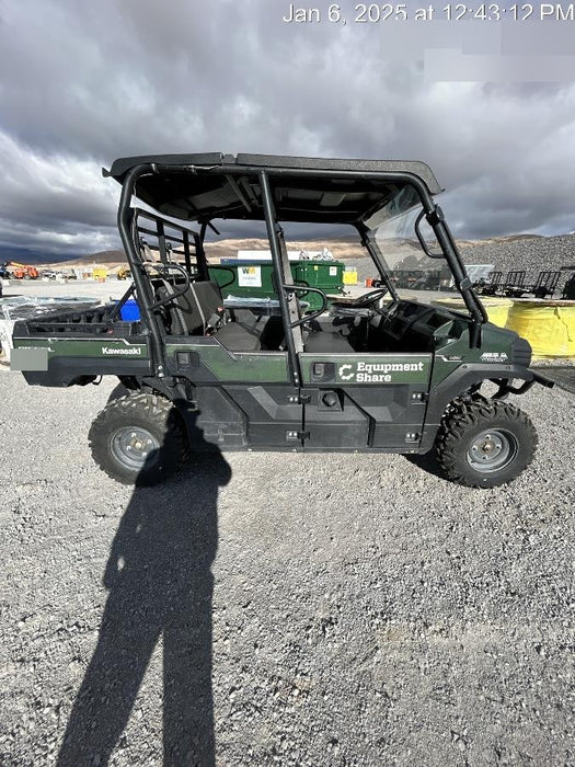 Kawasaki Mule PRO-DXT Kawasaki Mule 4x4 Diesel UTV w/Hard Top, Windshield, Beacon, Backup Alarm, ES Keypad/Hardware Installed