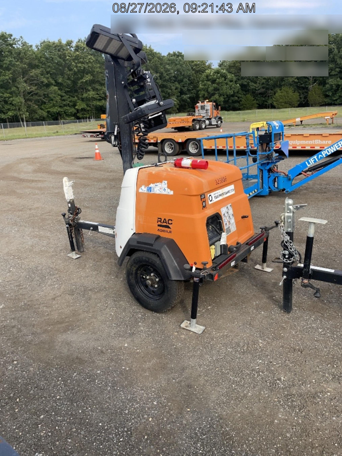 2023 Generac MLT2 Diesel, Flex Switch 120V Input, Powerzone Controller, (4) 320W LED Lights, 4kW Generator, 39.9 Gal Fuel Tank, 2" Ball, T3