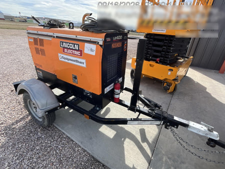 2022 Lincoln Electric LE400 Kubota V1505, Trlr, Cable Rack, Light Kit, ES Decals, T3