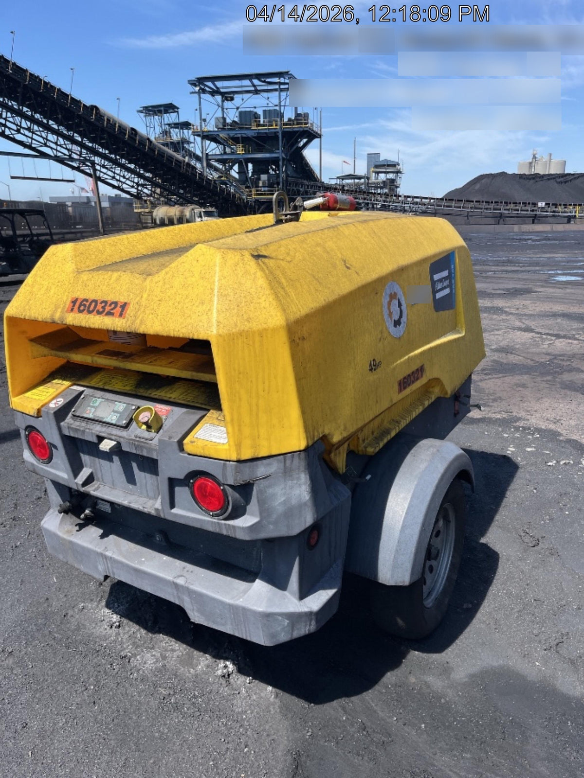2021 ATLAS COPCO XAS188 CWK