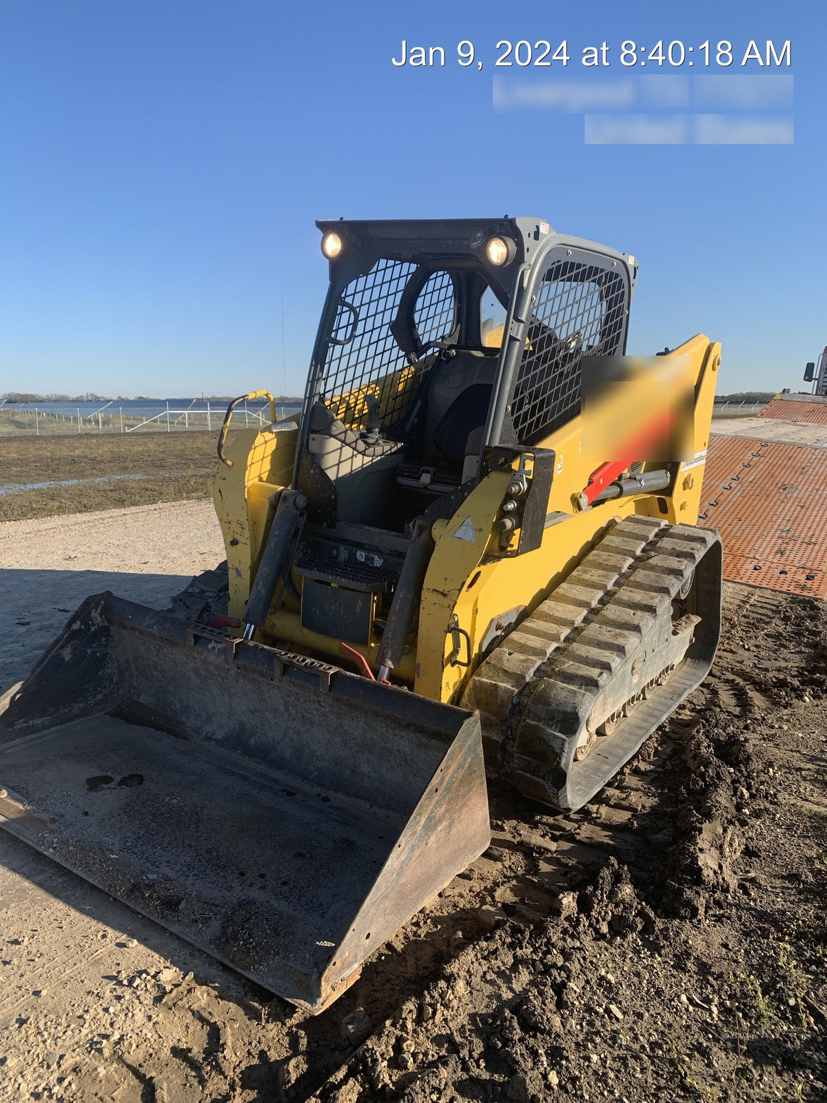 2018 Wacker Neuson ST35 ST35 10K Tracked Skid Loader, Canopy , ISO, Bucket Leveling, 82" Bucket w/ smooth bolt on edge