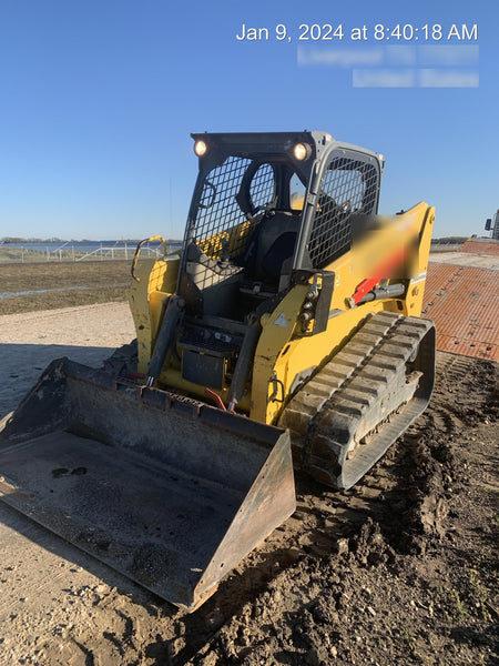 2018 Wacker Neuson ST35 ST35 10K Tracked Skid Loader, Canopy , ISO, Bucket Leveling, 82" Bucket w/ smooth bolt on edge