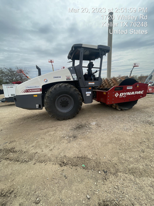 2023 DYNAPAC CA2500PD