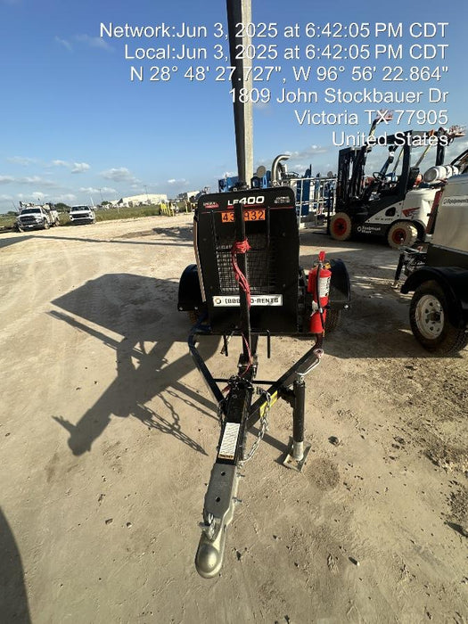 2024 Lincoln Electric LE400 Kubota V1505, Trlr, Cable Rack, Light Kit, ES Decals, T3