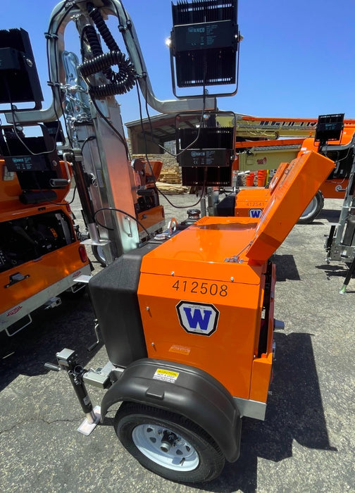 2024 Wanco WLTT-4MM4K Diesel, Deep Sea Controller, Shore Power Plug, Auto Start, (4) 350W LED Floodlights, 4kW Generator, 60 Gal Fuel Tank, 2" Ball, T3