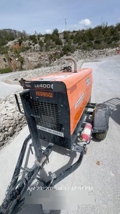 2022 Lincoln Electric LE400 Kubota V1505, Trlr, Cable Rack, Light Kit, ES Decals, T3