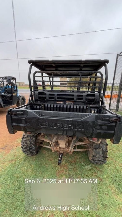 2018 Kawasaki MULE PRO-DX Kawasaki Mule 4x4 Diesel UTV w/Hard Top, Windshield, Beacon, Backup Alarm, ES Keypad/Hardware Installed