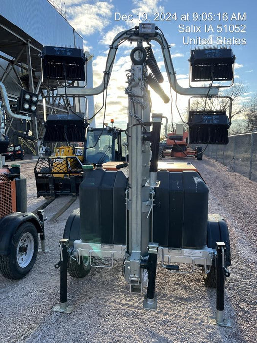 2024 Wanco WLTT-4MM4K Diesel, Deep Sea Controller, Shore Power Plug, Auto Start, (4) 350W LED Floodlights, 4kW Generator, 60 Gal Fuel Tank, 2" Ball, T3