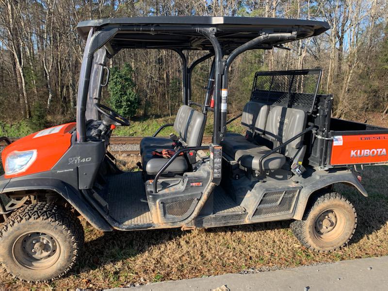Kubota RTV-X1140W-H 4WD, LED Strobe, Windshield Acrylic Clear, Plastic Canopy, Wire Harness Kit, Backup Alarm