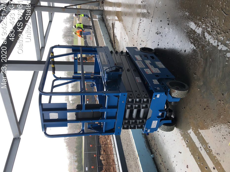 2020 Genie GS-1930 Solid Non Marking Tires, Beacon, Folding rails with half height swing gate