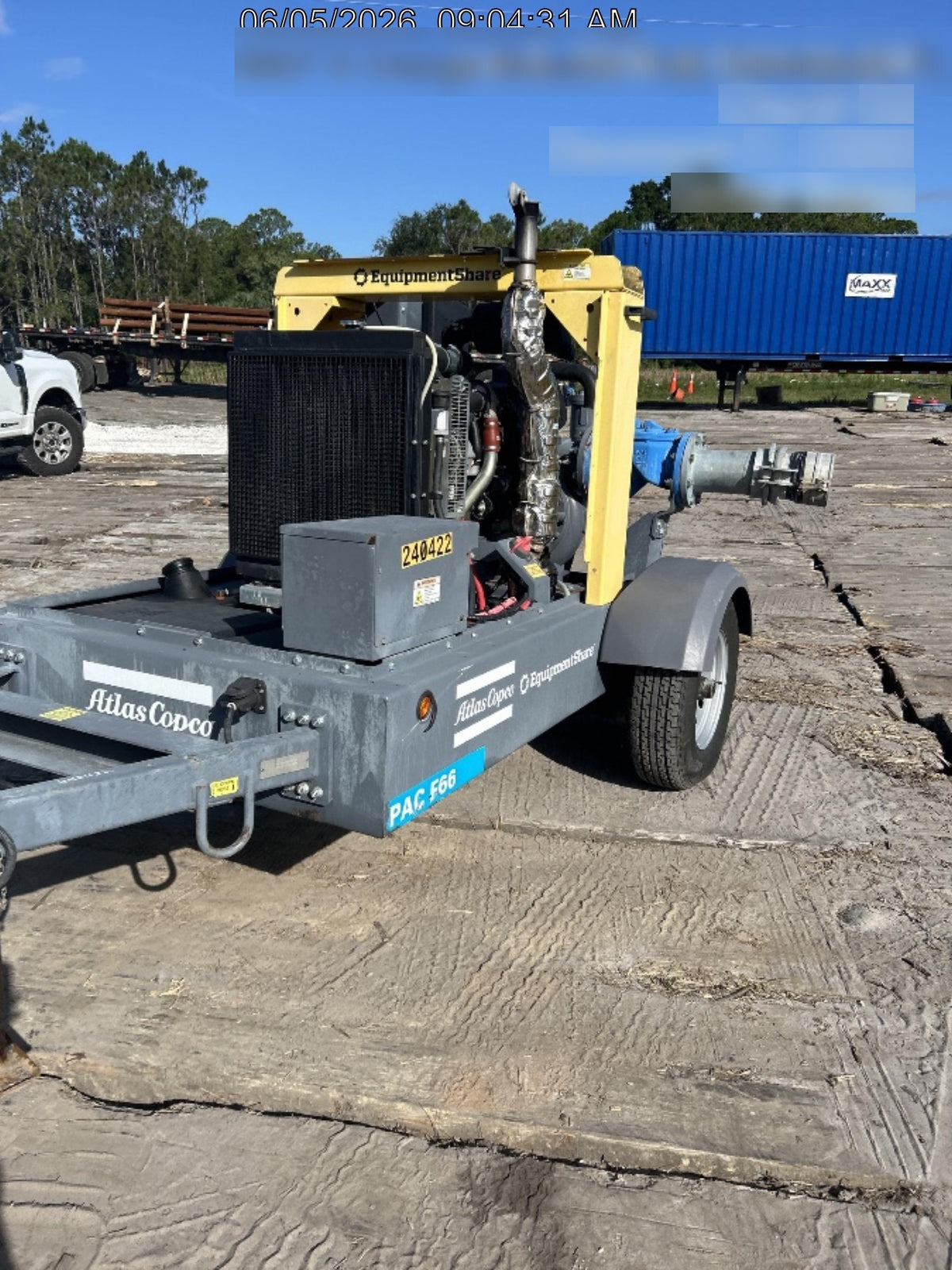 2022 ATLAS COPCO PAC F66 KD